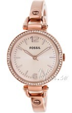 Fossil Georgia Różowe złoto/Stal w kolorze różowego złota Ø32 mm Fossil Georgia Różowe złoto/Stal w kolorze różowego złota Ø32 mm