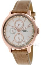 Fossil Biały/Skóra Ø39 mm Fossil Biały/Skóra Ø39 mm