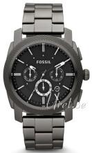 Fossil Machine Czarny/Stal Ø45 mm Fossil Machine Czarny/Stal Ø45 mm