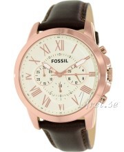 Fossil Srebrny/Skóra Ø44 mm Fossil Srebrny/Skóra Ø44 mm