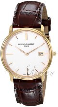Frederique Constant Classics Biały/Skóra Ø37 mm Frederique Constant Classics Biały/Skóra Ø37 mm