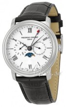 Frederique Constant Classics Srebrny/Skóra Ø40 mm Frederique Constant Classics Srebrny/Skóra Ø40 mm