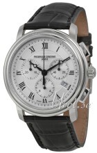 Frederique Constant Classics Srebrny/Skóra Ø40 mm Frederique Constant Classics Srebrny/Skóra Ø40 mm