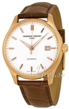 Frederique Constant Classics Srebrny/Skóra Ø40 mm Frederique Constant Classics Srebrny/Skóra Ø40 mm