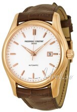 Frederique Constant Classics Srebrny/Skóra Ø43 mm Frederique Constant Classics Srebrny/Skóra Ø43 mm
