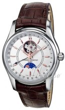 Frederique Constant Classics Srebrny/Skóra Ø43 mm Frederique Constant Classics Srebrny/Skóra Ø43 mm