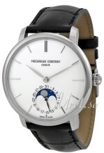 Frederique Constant Maxime Manufacture Automatic Srebrny/Skóra Ø Frederique Constant Maxime Manufacture Automatic Srebrny/Skóra Ø
