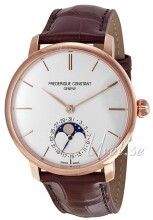 Frederique Constant Maxime Manufacture Automatic Srebrny/Skóra Ø Frederique Constant Maxime Manufacture Automatic Srebrny/Skóra Ø