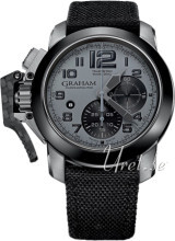 Graham Chronofighter Szary/Tkanina Ø47 mm Graham Chronofighter Szary/Tkanina Ø47 mm