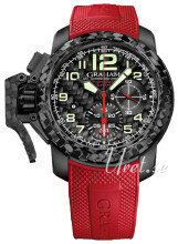 Graham Chronofighter Czarny/Guma Ø47 mm Graham Chronofighter Czarny/Guma Ø47 mm