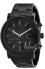 Gucci G Chrono Czarny/Stal Ø44 mm Gucci G Chrono Czarny/Stal Ø44 mm