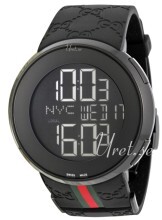 Gucci 114 XL Czarny/Guma Ø44 mm Gucci 114 XL Czarny/Guma Ø44 mm
