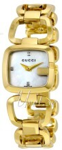 Gucci G Gucci Biały/Stal w odcieniu złota Gucci G Gucci Biały/Stal w odcieniu złota