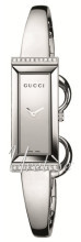 Gucci 127 SM Srebrny/Stal 34x14 mm Gucci 127 SM Srebrny/Stal 34x14 mm