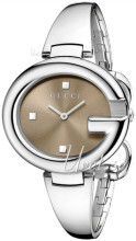Gucci Guccissima Brązowy/Stal Ø36 mm Gucci Guccissima Brązowy/Stal Ø36 mm