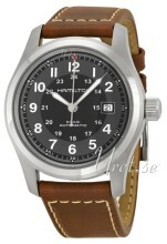 Hamilton Field Czarny/Skóra Ø42 mm Hamilton Field Czarny/Skóra Ø42 mm