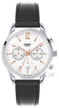 Henry London Finchley Biały/Skóra Ø39 mm Henry London Finchley Biały/Skóra Ø39 mm