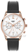 Henry London Finchley Biały/Skóra Ø39 mm Henry London Finchley Biały/Skóra Ø39 mm