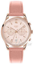 Henry London Piccadilly Różowe złoto/Skóra Ø38.5 mm Henry London Piccadilly Różowe złoto/Skóra Ø38.5 mm