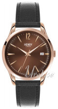 Henry London Richmond Brązowy/Skóra Ø39 mm Henry London Richmond Brązowy/Skóra Ø39 mm
