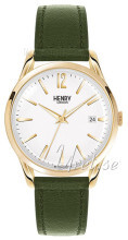 Henry London Holborn Biały/Skóra Ø39 mm Henry London Holborn Biały/Skóra Ø39 mm