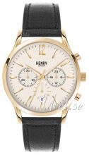 Henry London Harrow Biały/Skóra Ø41 mm Henry London Harrow Biały/Skóra Ø41 mm