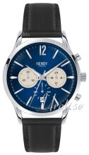 Henry London Shoreditch Niebieski/Skóra Ø41 mm Henry London Shoreditch Niebieski/Skóra Ø41 mm