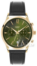 Henry London Finchley Zielony/Skóra Ø41 mm Henry London Finchley Zielony/Skóra Ø41 mm