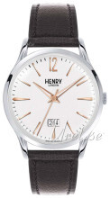 Henry London Stratford Biały/Skóra Ø41 mm Henry London Stratford Biały/Skóra Ø41 mm