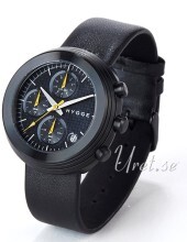 Hygge 2312 Czarny/Skóra Ø41 mm Hygge 2312 Czarny/Skóra Ø41 mm