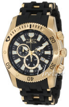 Invicta Sea Spider Czarny/Pozlacana Ø50 mm Invicta Sea Spider Czarny/Pozlacana Ø50 mm