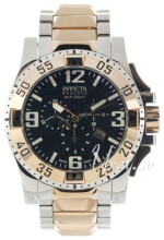 Invicta Excursion Czarny/Pozlacana Ø50 mm Invicta Excursion Czarny/Pozlacana Ø50 mm