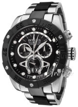 Invicta Reserve Czarny/Stal Ø53 mm Invicta Reserve Czarny/Stal Ø53 mm