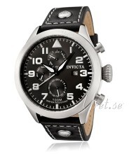 Invicta II Czarny/Skóra Ø45 mm Invicta II Czarny/Skóra Ø45 mm