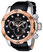 Invicta Reserve Czarny/Skóra Ø54 mm Invicta Reserve Czarny/Skóra Ø54 mm