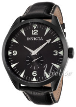 Invicta Vintage Czarny/Skóra Ø49.5 mm Invicta Vintage Czarny/Skóra Ø49.5 mm