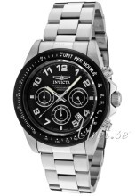 Invicta Speedway Czarny/Stal Ø43 mm Invicta Speedway Czarny/Stal Ø43 mm
