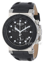 Invicta Ocean Reef Czarny/Skóra Ø46 mm Invicta Ocean Reef Czarny/Skóra Ø46 mm
