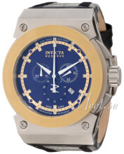 Invicta Akula Niebieski/Skóra Ø52 mm Invicta Akula Niebieski/Skóra Ø52 mm