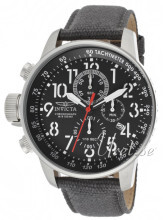 Invicta Force Czarny/Tkanina Ø46 mm Invicta Force Czarny/Tkanina Ø46 mm