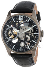 Invicta Vintage Czarny/Skóra Ø44 mm Invicta Vintage Czarny/Skóra Ø44 mm
