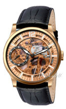 Invicta Vintage Różowe złoto/Skóra Ø44 mm Invicta Vintage Różowe złoto/Skóra Ø44 mm