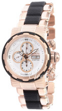 Invicta Reserve Biały/Stal w kolorze różowego złota Ø61 mm Invicta Reserve Biały/Stal w kolorze różowego złota Ø61 mm