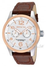 Invicta I-Force Srebrny/Skóra Ø48 mm Invicta I-Force Srebrny/Skóra Ø48 mm