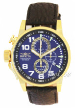 Invicta Force Niebieski/Skóra Ø46 mm Invicta Force Niebieski/Skóra Ø46 mm