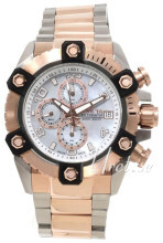 Invicta Arsenal Biały/Stal w kolorze różowego złota Ø52 mm Invicta Arsenal Biały/Stal w kolorze różowego złota Ø52 mm