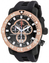 Invicta Sea Czarny/Guma Ø53 mm Invicta Sea Czarny/Guma Ø53 mm