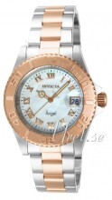Invicta Angel Biały/Stal w kolorze różowego złota Ø40 mm Invicta Angel Biały/Stal w kolorze różowego złota Ø40 mm