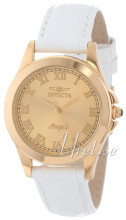 Invicta Angel Żółte złoto/Skóra Ø32.5 mm Invicta Angel Żółte złoto/Skóra Ø32.5 mm
