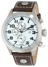 Invicta I-Force Srebrny/Skóra Ø45 mm Invicta I-Force Srebrny/Skóra Ø45 mm